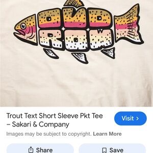 Old Row size large
Rainbow trout